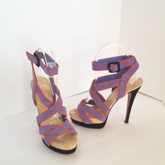 Christian Louboutin | Staratata Suede Sandals - Picture 2 of 8